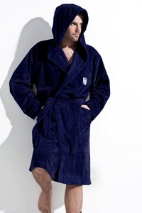 Bathrobe male with hood L&L Iwo